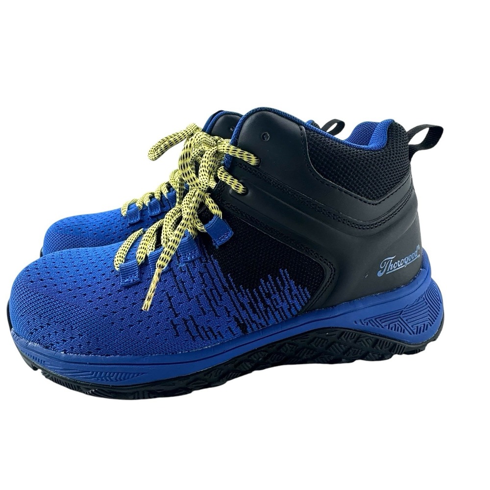 Thorogood Womens 7.5 M Blue Safety Shoes (509-9100) Non-metalic Slip Resistant‎